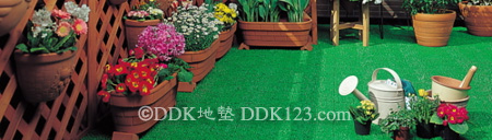 “DDK芬特潔”塑料草坪防滑地墊圖片