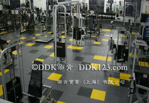 健身房用什么地面好？健身房運動地板,健身房塑膠運動地板,塑膠地板,健身房地板,DDK運動地板